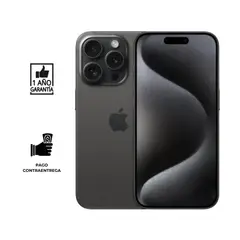 APPLE - IPhone 15 PRO MAX 256 Gb Reacondicionado I Grado B I color Titanio Negro