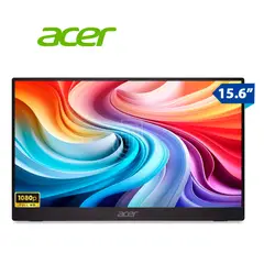ACER - Monitor PORTATIL ACER PM161Q CBMIUUX,15.6″ IPS, FHD, 5Ms, USB