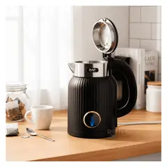 ROHS - Hervidor Eléctrico RAF R.7984 1.5L 1500W Con Apagado Automático Y Base Giratoria 360° Negro