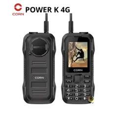 GENERICO - CELULAR BASICO CORN POWER K  4G 4000 bateria negro