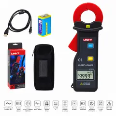 UNI T - Pinza Amperimétrica de Corriente de Fuga 60A AC UT251A UNI-T