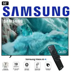 SAMSUNG - TELEVISOR SAMSUNG 55" QLED MOD QN55Q7FAAG