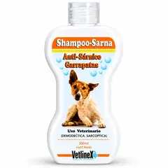 GENERICO - Vetlinex Shampoo Antisárnico y Garrapaticida para Perros 300 ml
