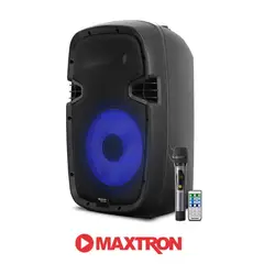 MAXTRON - Parlante Portatil Maxtron MX 1510V1 USB BT TWS 01 MIC