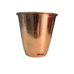 MFAP BRONCERIA Y ANTIGUEDADES - Vaso  de Cobre Genuino 245 ml con Certificado | Manantial | Broncería MFAP