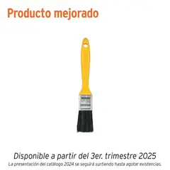 PRETUL - Brocha uso general de 1 con mango de plástico, PRETUL 21524