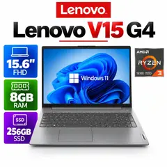 LENOVO - Lenovo V15 G4 AMN Ryzen 3-7320U, 8GB RAM, 256GB SSD, 15.6″ FHD, Windows 11