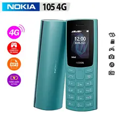 Nokia - CELULAR BASICO NOKIA 105 4G AZUL