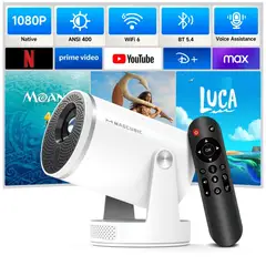 MAGCUBIC - Proyector Hy320 PRO Smart 4K Android 14 Wifi