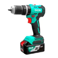 DCA - Taladro percutor Brushless DCA ADJZ2050iDM 20V 50Nm, ideal para maderas y metales