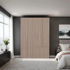 TUHOME - Combo Ropero 5 Puertas Dreams Bardolino 170,0x120,0x40,2 Cm