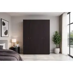 TUHOME - Combo Ropero 5 Puertas Dreams Wengue 170,0x120,0x40,2 Cm
