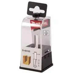 MAKITA - Fresa Recta para Router 1/4" x 3/4" Encastre 1/4" (2 Filos)  Makita D-49105