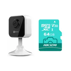 Ezviz - Cámara Seguridad Ezviz H1C Full Hd 2Mp Micro SD 64Gb