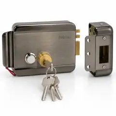 BELCOM - Cerradura Eléctrica 12V COn Botón