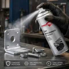 AMBROSOL - Z361 Zinc Cromado AMBRO-SOL 400ml Brillante