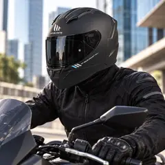 MT HELMETS - Casco Integral MT Helmets Segment Solid Negro Mate XL Visor Humo DOT