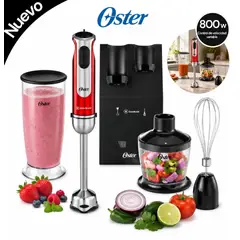 OSTER - Batidora de Inmersión Oster 800W FPSTHB2801 - Rojo