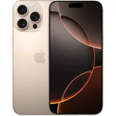 APPLE - Iphone 16 Pro 128GB Chip Físico - Desert Titanium (Reacondicionado)