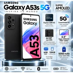 SAMSUNG - Celular Samsung Galaxy A53 5G 6GB RAM 128GB