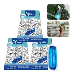 EKAU - Tripack Limpiavidrios en Cápsula Ekau