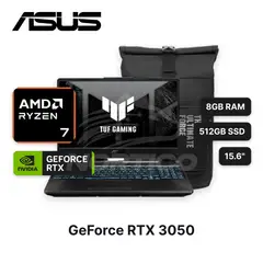 ASUS - Laptop ASUS TUF Gaming A15FA506NCG-HN360WRyzen 7-8845HS 8GB 512GB SSD RTX 3050 15.6