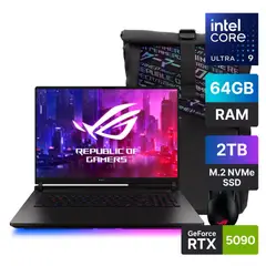 ASUS - Laptop Asus ROG Strix SCAR 18 U9 64GB 2TB RTX 5090 24GB W11