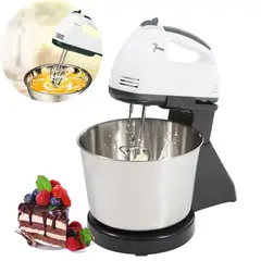 GENERICO - Batidora Electrica  de pedestal 7 Velocidades con Base y Tazon