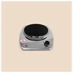 FINEZZA - Cocina Eléctrica 1 Hornilla 1500W 5 Niveles Termostato Regulable FZ-202D3CH