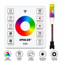 OPALUX - Controlador Touch para Cinta LED RGB Opalux MasterX250 OP-RL30