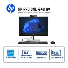 HP - HP ProOne 440 G9 All-in-One | Core i5-12500 | 16GB RAM | 512GB SSD M.2 | 23.8" FHD
