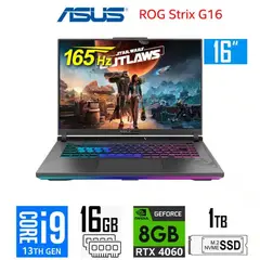 ASUS - ASUS ROG STRIX G16 G614JV-AS94 INTEL CORE I9-13980HX 16GB 1TB  16'' WUXGA 8GB RTX4060 WIN 11