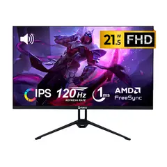 Teros - Monitor Teros 22 Pulgadas Full HD 120Hz 1ms IPS con Parlantes para PC y Oficina