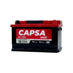CAPSA - BATERIA PARA AUTO 15 PLACAS 48I 1000 MAX