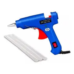 GENERICO - PISTOLA  SILICONA  ELECTRICA DE 20W-240V + UNA BARRA DE SILICONA