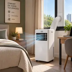 Alfano - Aire Acondicionado Portátil ALFANO  10,000 BTU 3 en 1 12 m² PAC-10th