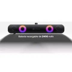 GENERICO - Parlante Bluetooth 1Hora, Barra de Sonido, Ideal para Smartphone, PC Gamer, Televisores, BOC241