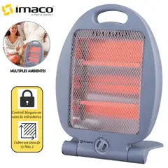 Imaco - Estufa eléctrica Imaco QH 2000 800W de cuarzo