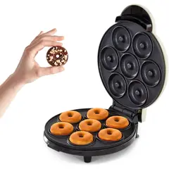 HOME ELECTRO - Mini Wafflera de 7 Mini Donas Antiadherente