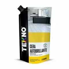 TEKNO - Cera Tekno Autobrillante Amarillo Doy Pack 300ml