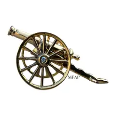MFAP BRONCERIA Y ANTIGUEDADES - Cañón de bronce fundido 7.5 cm - Centinela de Artillería