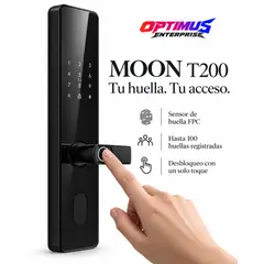 MOON - CERRADURA SMART Moderniza tu puerta con la MOON T200