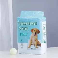 GENERICO - Pañales de Piso ORIGINAL Absorbentes Desechables 8 CAPAS para Mascota M 45x60cm