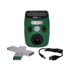 MDTECH - Espanta aves y animales  con Panel Solar - MD030