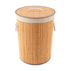 GENERICO - Cesta De Ropa De Bambu Plegable