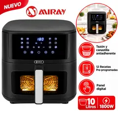 MIRAY - Olla Freidora Digital Miray OFM-115 10L