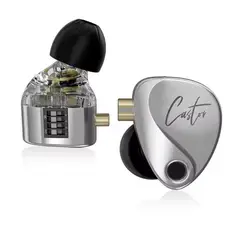 KZ - KZ Castor — Edición Plateada (Harman Target / Equilibrio)
