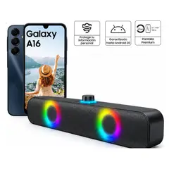 SAMSUNG - Celular Samsung Galaxy A16 128 Gb 4 Gb Ram + Parlante Rectangular BOC241