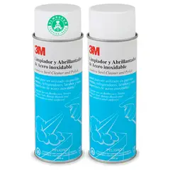 3M - Limpiador De Acero Inoxidable 3M 21 Oz - 600gr. (x 02 Und.)