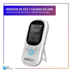 GENERICO - NOYAFA JM-S12C MEDIDOR CO2 MULTIFUNCIONAL 5 EN 1